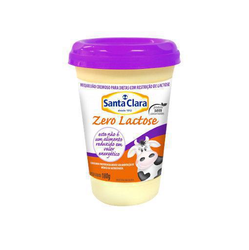 REQUEIJÃO SANTA CLARA 0% LACTOSE 180G