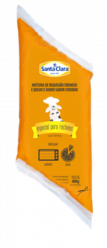 REQUEIJÃO SANTA CLARA CHEDDAR C/ AMIDO BISNAG 400G