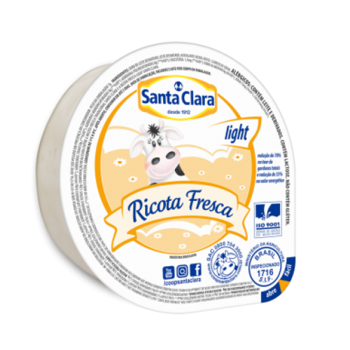 RICOTA SANTA CLARA 0% LACTOSE KG