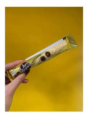 ROLINHOS DE WAFER OURO BRANCO 25G