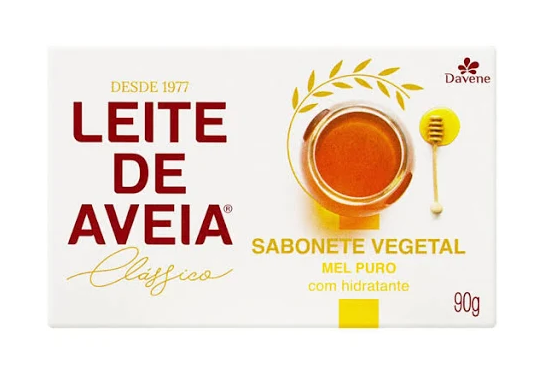 SAB DAVENE LEITE DE AVEIA MEL PURO 90G