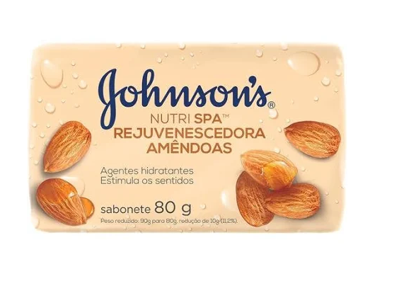SAB JOHNSON'S AMÊNDOAS 80G
