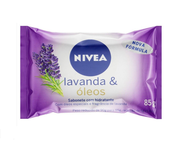 SAB NIVEA BATH CARE LAVANDA/ ÓLEOS 85G