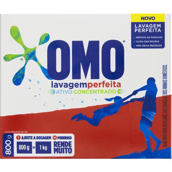 SABÃO EM PO OMO LAVAGEM PERFEITA 800G