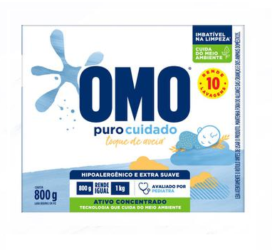 SABÃO EM PO OMO PURO CUIDADO 800G