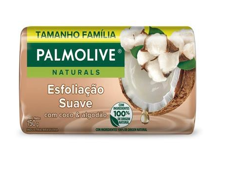 SAB PALMOLIVE ESFOLIAÇÃO COCO/ ALGODÃO 1