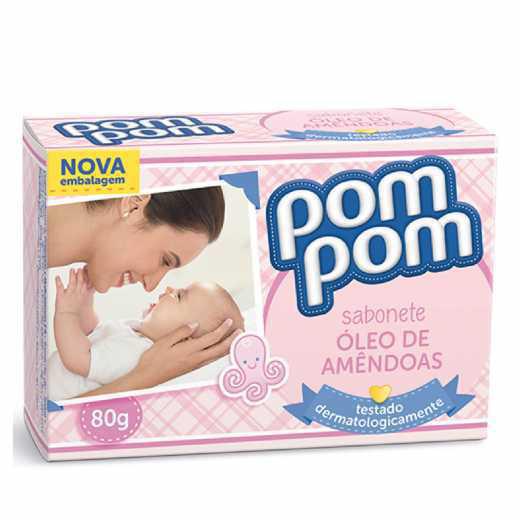 SAB POM POM ÓLEO DE AMÊNDOAS 70G