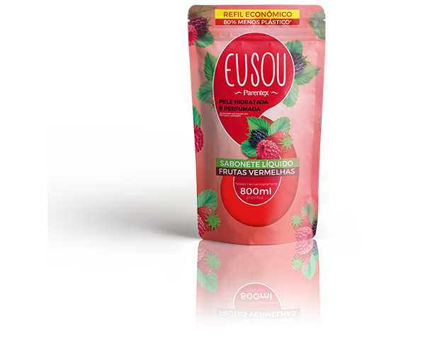 SABONETE LÍQUI EU SOU FRUT VERMELHAS SAC