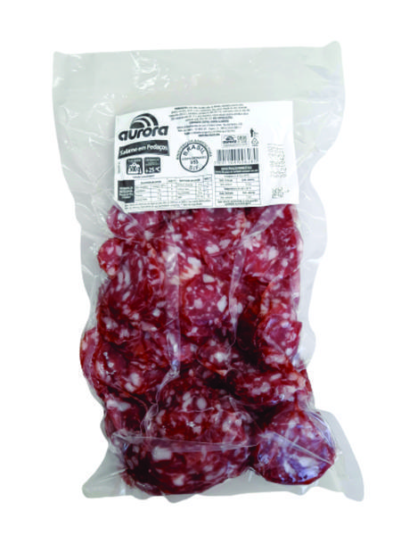 SALAME AURORA FATIADO 500G