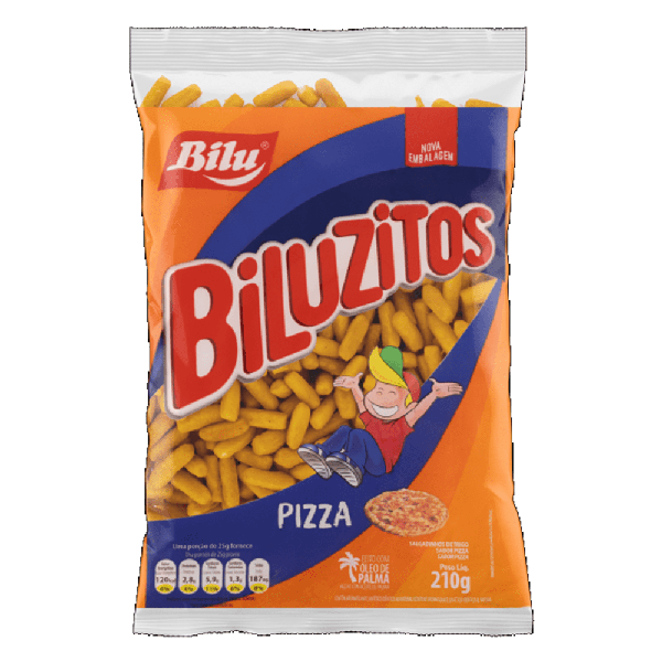 SALGADINHO BILUZITOS PIZZA 170G
