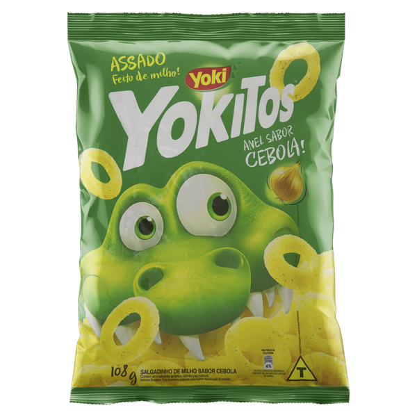 SALGADINHO YOKITOS ANEIS DE CEBOLA 108G