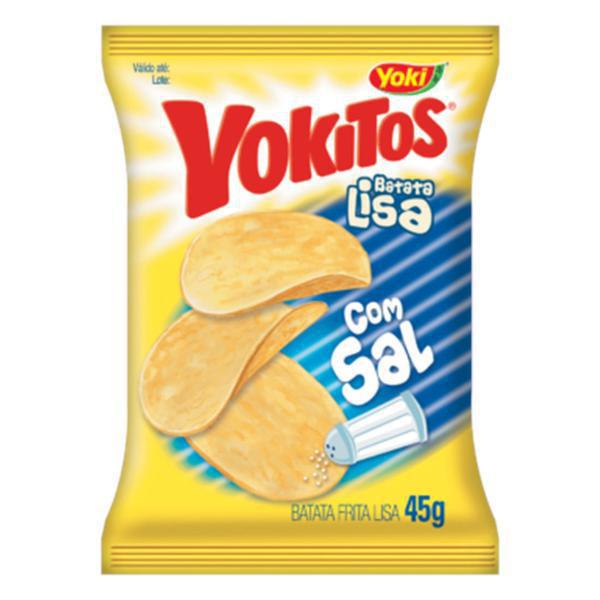 SALGADINHO YOKITOS BATATA LISA 45G