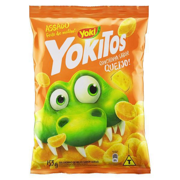 SALGADINHO YOKITOS CONCHINHA QUEIJO 153G