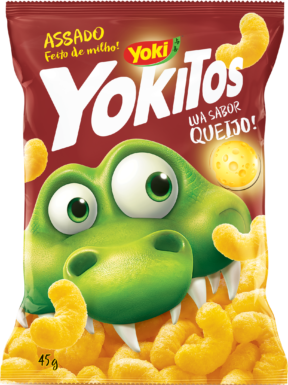 SALGADINHO YOKITOS LUA QUEIJO 45G