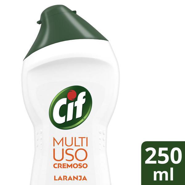 SAPONACEO CIF CREMOSO LARANJA 250ML