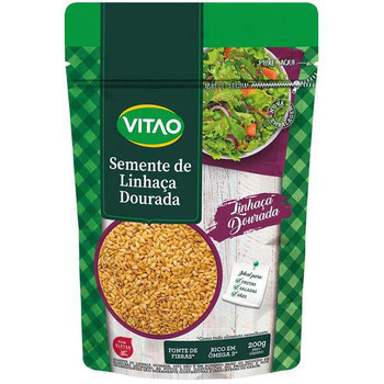 SEMENTE DE LINHAÇA VITAO DOURADA 200G
