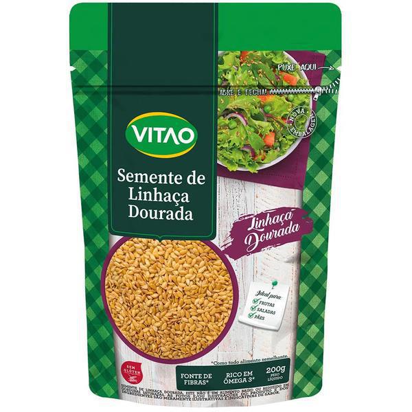 SEMENTE DE LINHAÇA VITAO DOURADA 200G