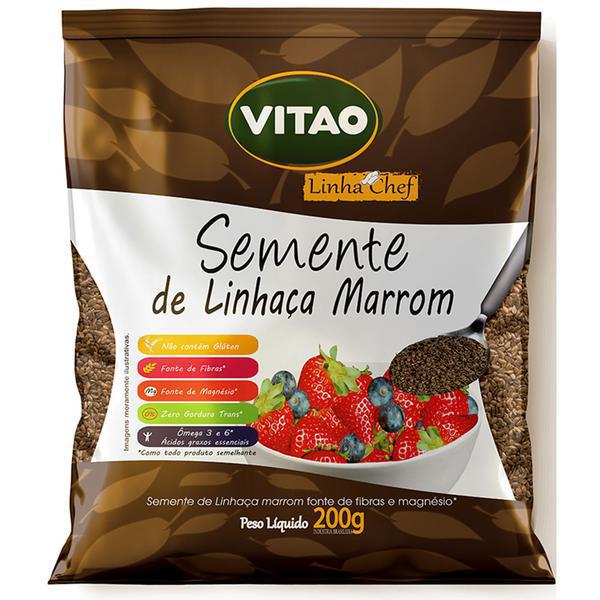 SEMENTE LINHAÇA VITAO 200G