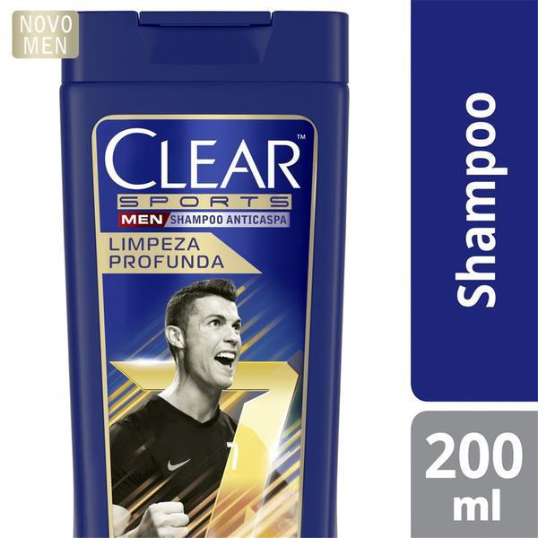 SHAMPOO CLEAR MEN LIMPEZA PROFUNDA 200ML