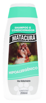 SHAMPOO P/ CÃES MATACURA ANTI ALÉRGICO 200ML