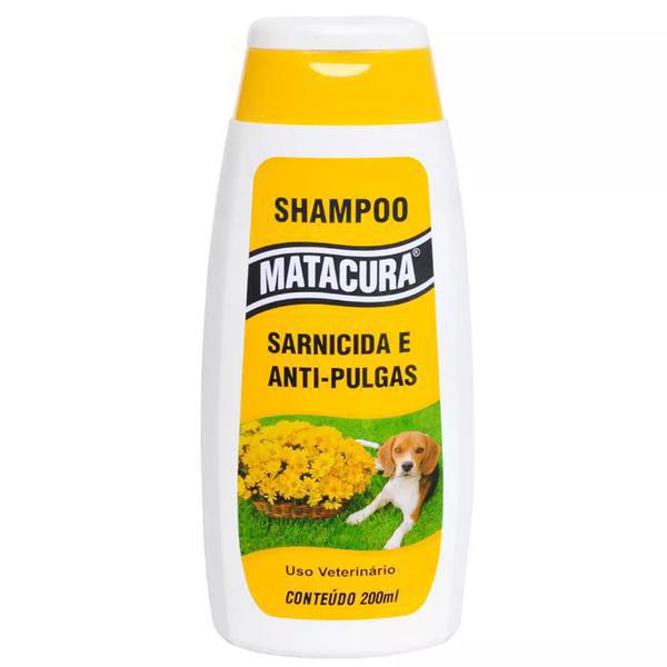 SHAMPOO P/ CÃES MATACURA SARNICIDA 200ML