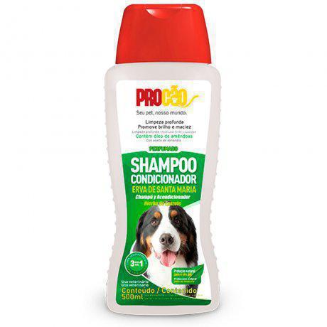 SHAMPOO P/ CÃES PROCÃO ANTIPULGAS 500ML