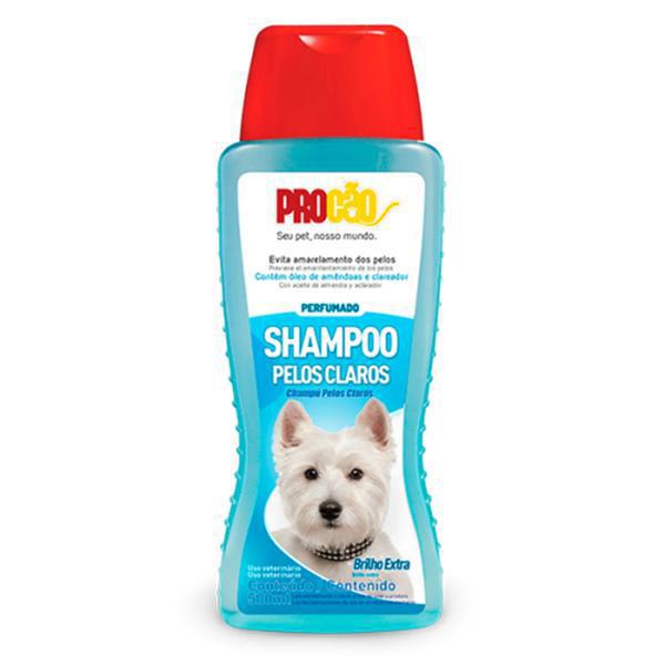 SHAMPOO P/ CÃES PROCÃO PELOS CLAROS 500M