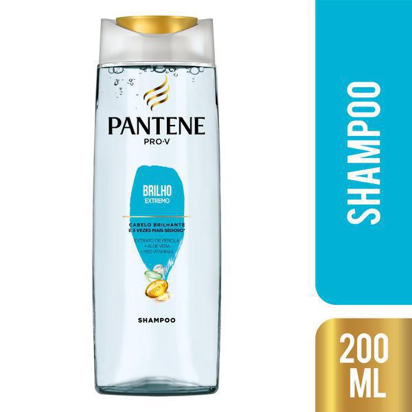 SHAMPOO PANTENE BRILHO EXTREMO LV 200ML 