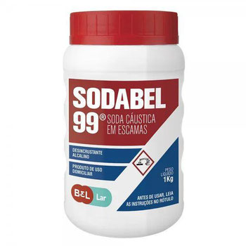SODA CÁUSTICA BEL 99 POTE 1KG