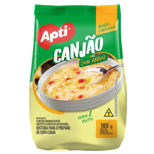 SOPÃO APTI CANJÃO COM ARROZ 180G