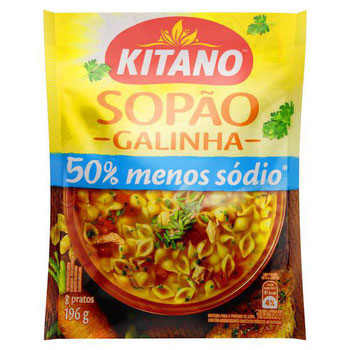 SOPÃO KITANO GALINHA C/ MACARRÃO 196G