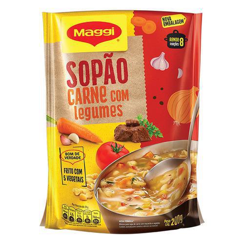 SOPÃO MAGGI CARNE 200G