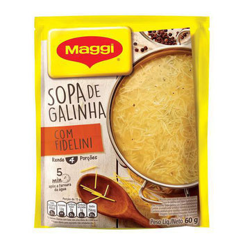 SOPA MAGGI GALINHA FIDELINI 60G