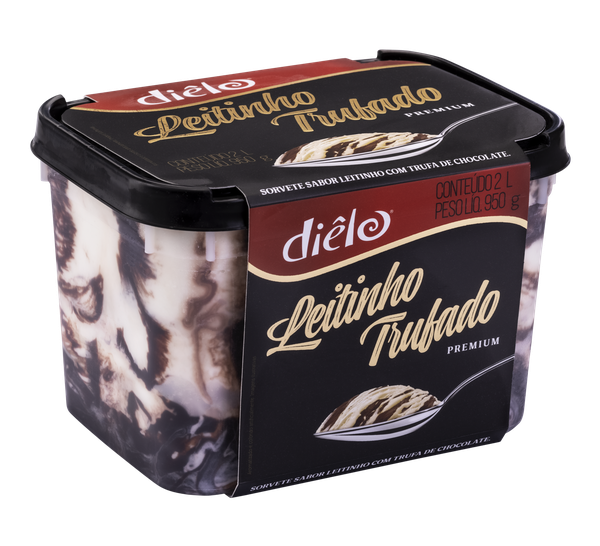 SORVETE DIÊLO LEITE TRUFADO PREMIUM 2L