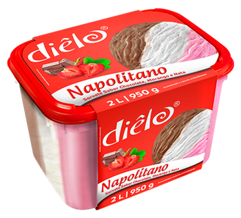 SORVETE DIÊLO NAPOLITANO 2L
