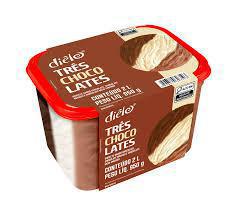 SORVETE DIÊLO TRÊS CHOCOLATES 2L