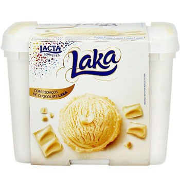 SORVETE LACTA LAKA 1,5L