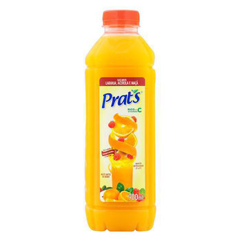 SUCO PRAT'S LARANJA/ ACEROLA/ MAÇÃ 900ML