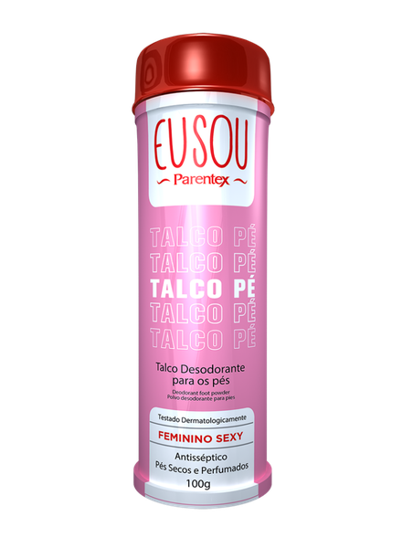 TALCO PARA PÉS EU SOU FEMININO 100G