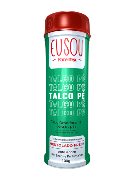 TALCO PARA PÉS EU SOU MENTOLADO 100G