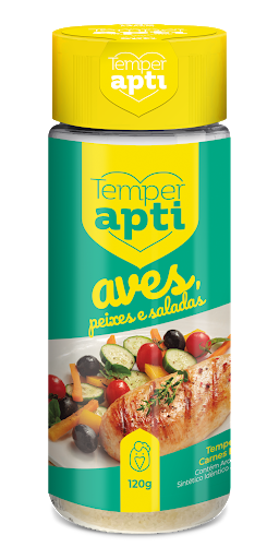 TEMPERO APTI AVES,PEIXES E SALADAS 120G