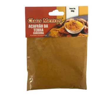 TEMPERO CLAUS MENTOS AÇAFRÃO 30G