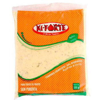 TEMPERO COMPLETO KI FORTE ACAFRAO E CURRY 500G