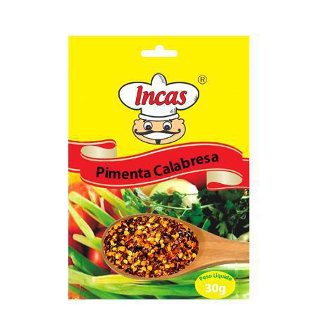 TEMPERO INCAS PIMENTA CALABRESA 30G
