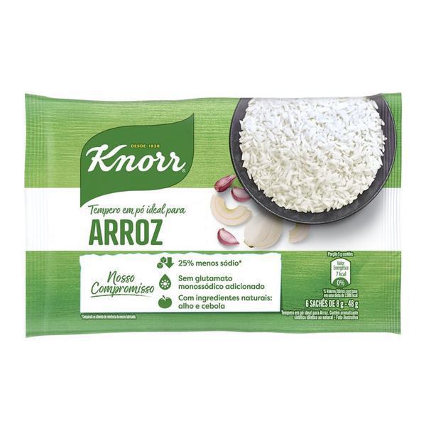 TEMPERO KNORR MEU ARROZ ALHO E CEBOLA 48