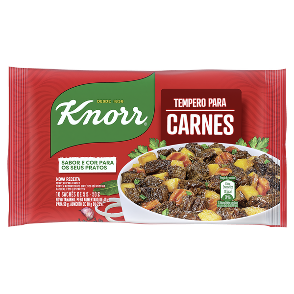 TEMPERO KNORR PÓ SACHÊ CARNE 50G