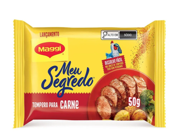 TEMPERO MAGGI MEU SEGREDO CARNE 50G