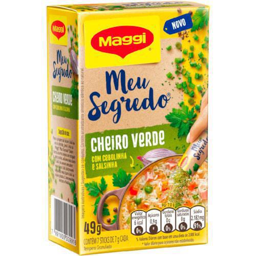 TEMPERO MAGGI MEUS SEGREDOS CHEIRO VERDE