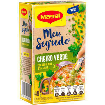 TEMPERO MAGGI MEUS SEGREDOS CHEIRO VERDE