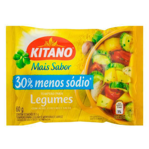TEMPERO MAIS SABOR KITANO LEGUMES 60G